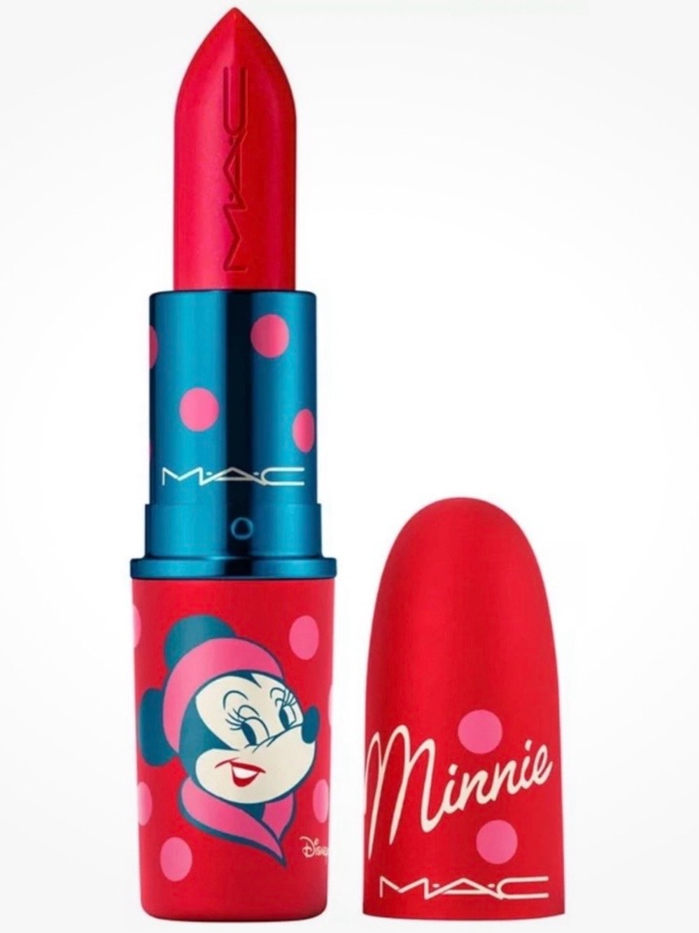 MAC DISNEY MINNIE & DAISY LUSTREGLASS LIPSTICK - MINNIE WOO *LIMITED EDITION*